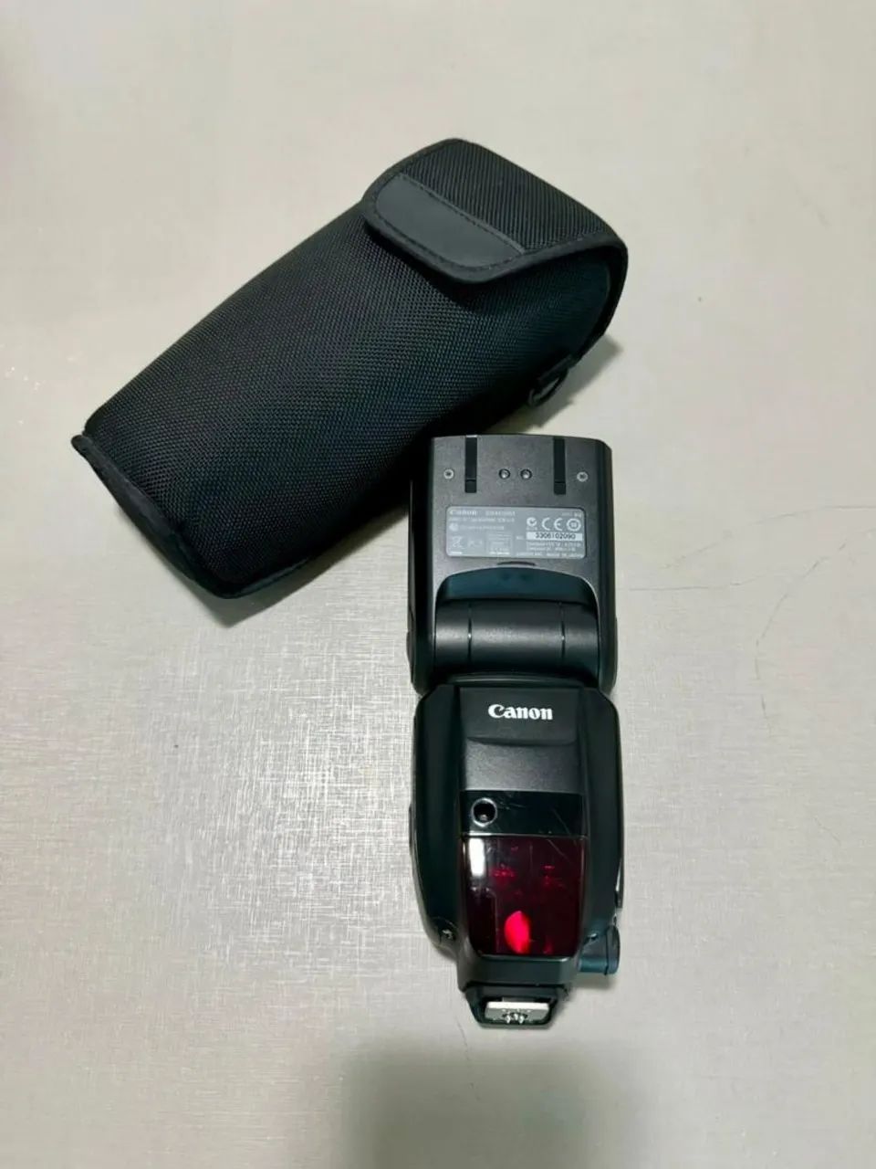 Flash Canon Speedlite com Case