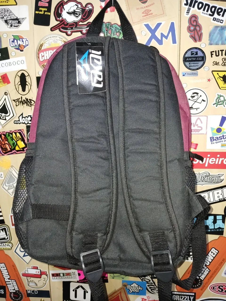 Mochila lakai nova cor vinho  - Foto 4