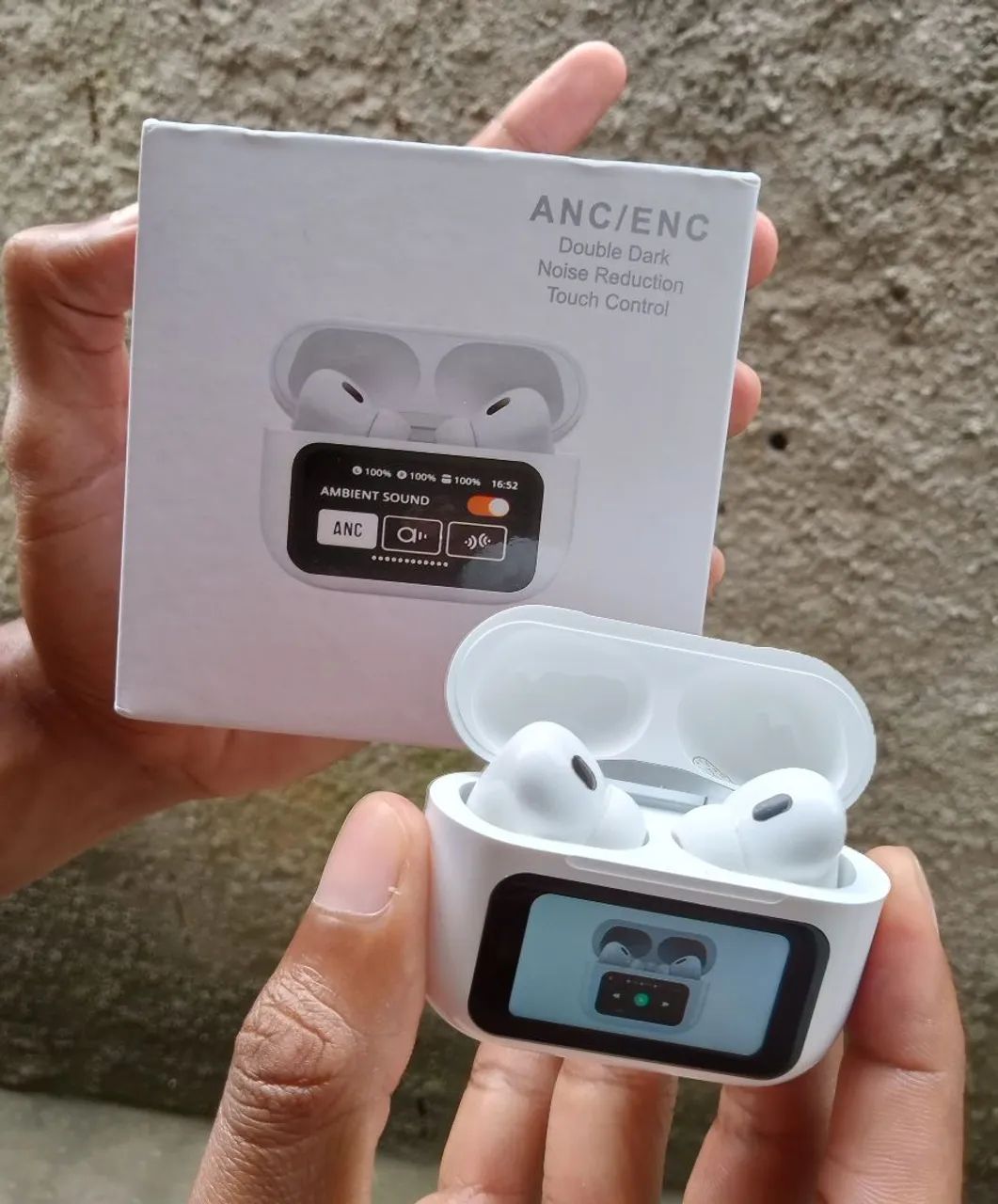 Fone Bluetooth P9 ? ANC + Tela Touch HD + Som Potente<br>