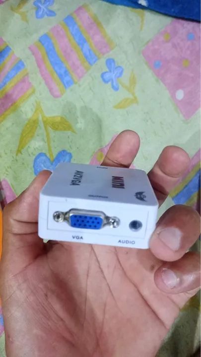 Conversor AV para VGA Mini - Foto 2