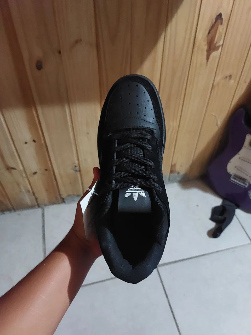 Tênis Masculino Preto adidas - Foto 3
