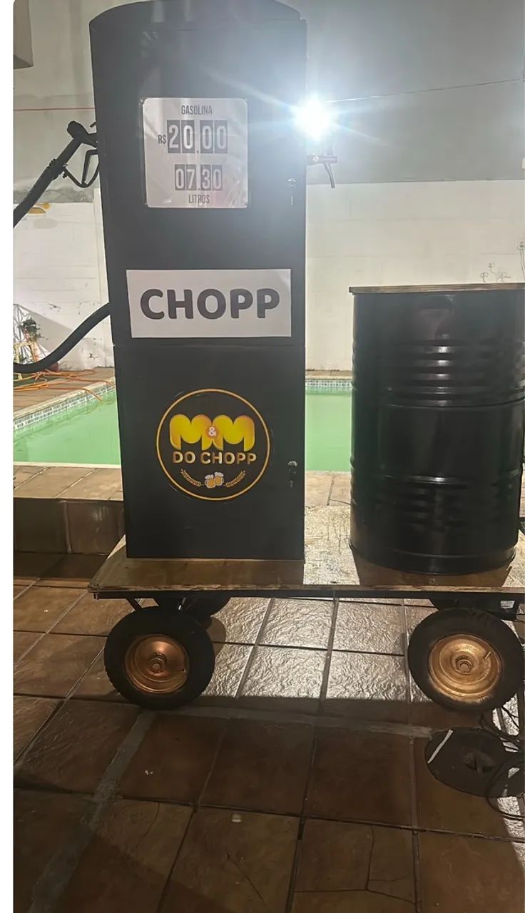 Carrinho de Chopp - M&M do Chopp