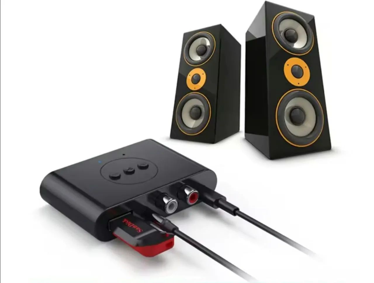Adaptador Bluetooth Receptor/Transmissor de Áudio - Foto 2