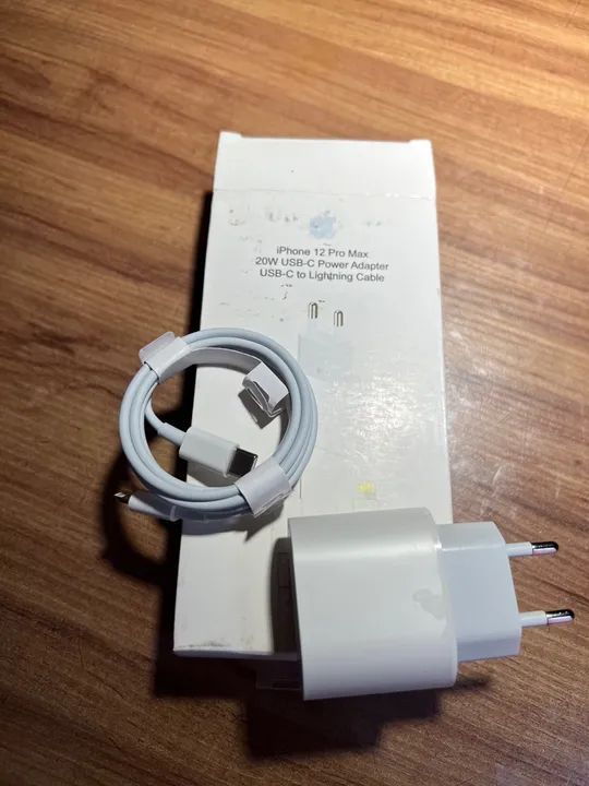 Carregador de iPhone completo 