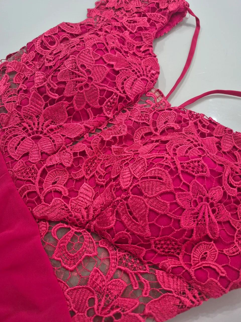 Vestido longo Pink belíssimo também M - Foto 5