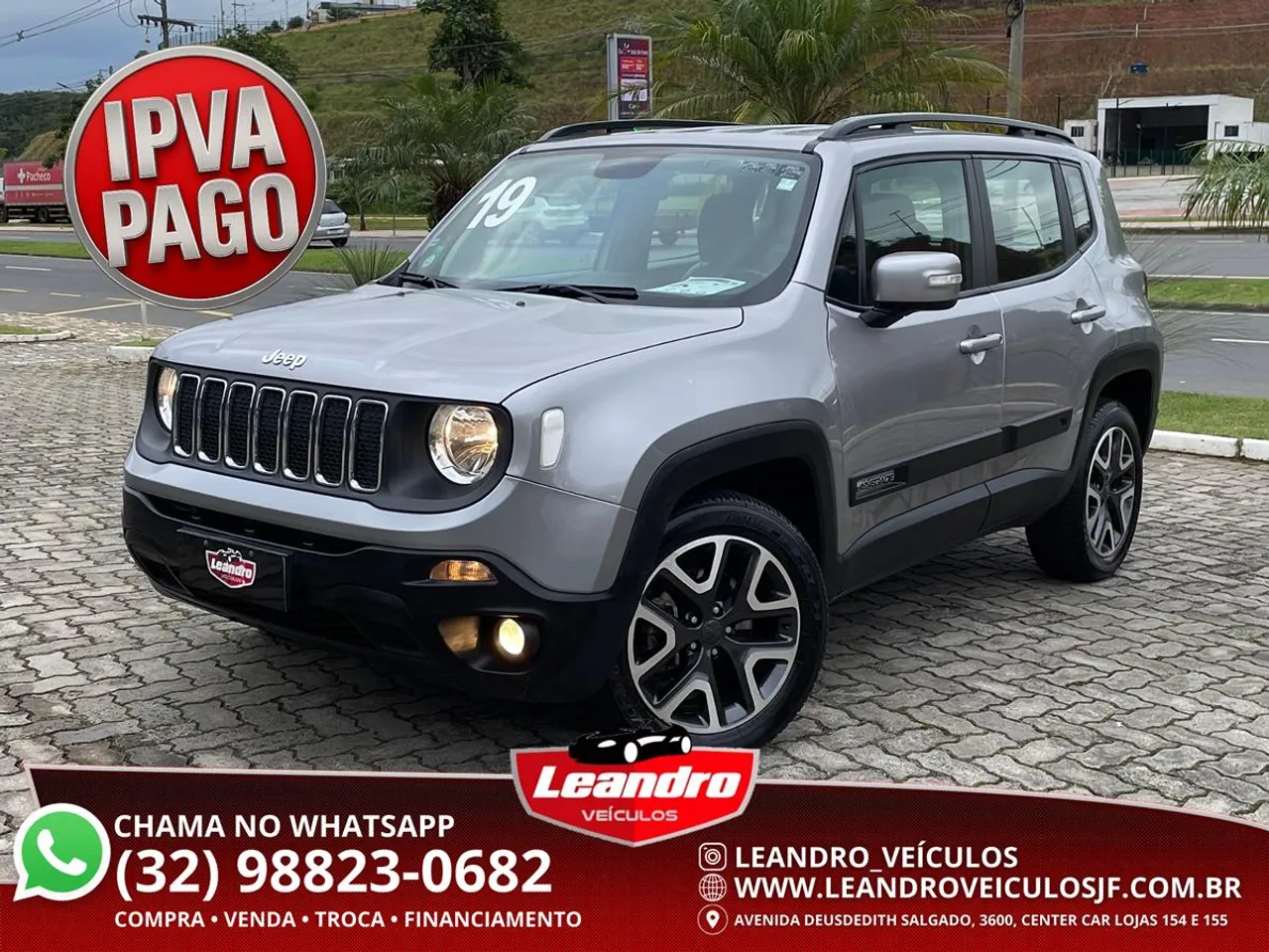 JEEP RENEGADE LONGITUDE 2.0 4X4 TB DIESEL AUT 2019/2019