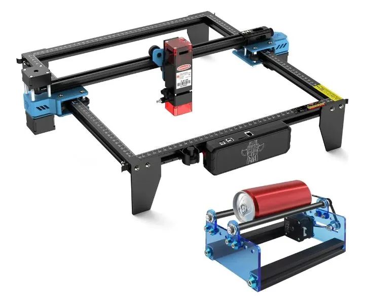 Impressora Gravadora Corte Laser CNC 80w 30cm +rolo Rotativo - Foto 2