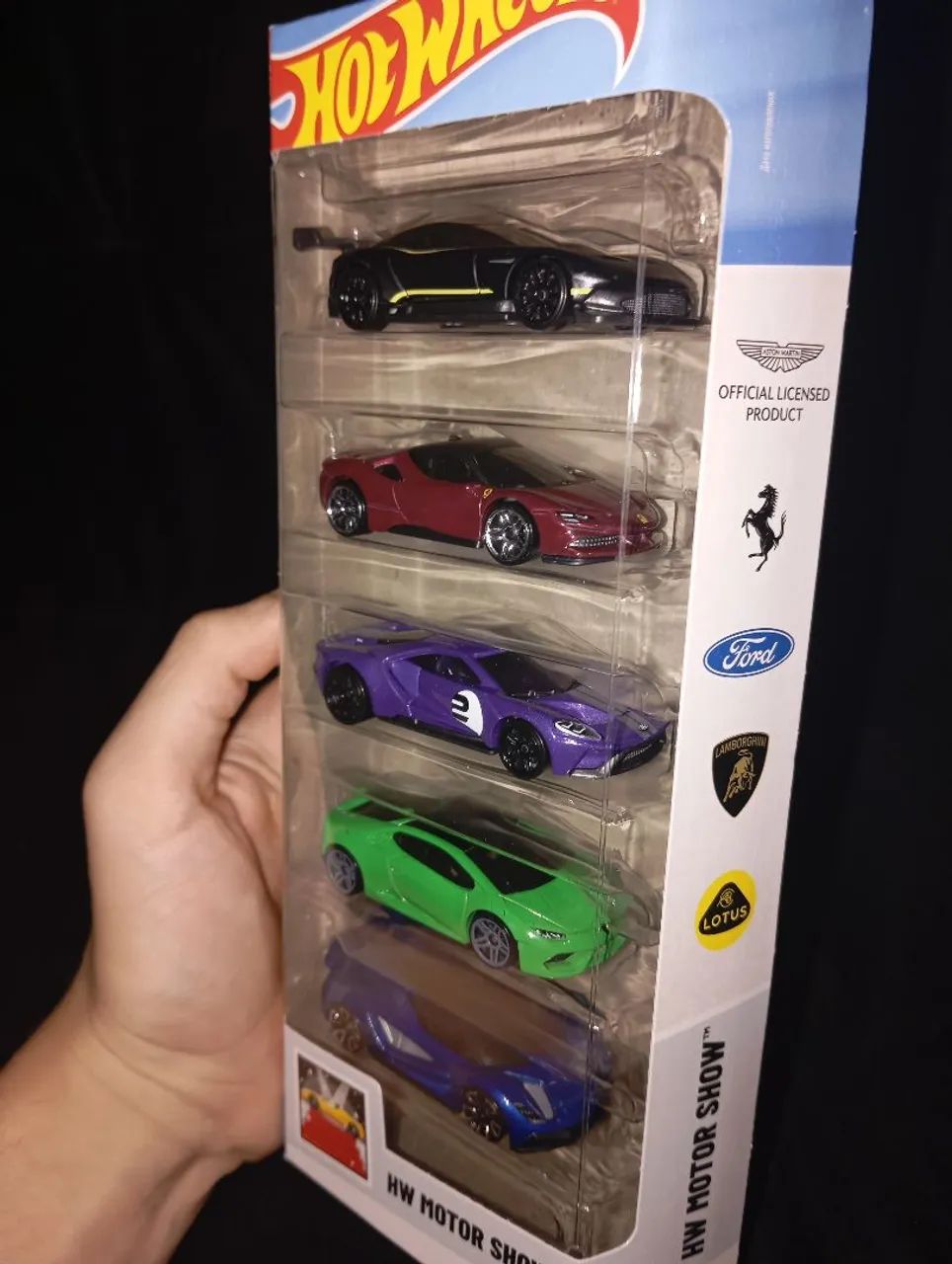 HW motor show Hot Wheels-Pack 5 Ferrari  - Foto 2