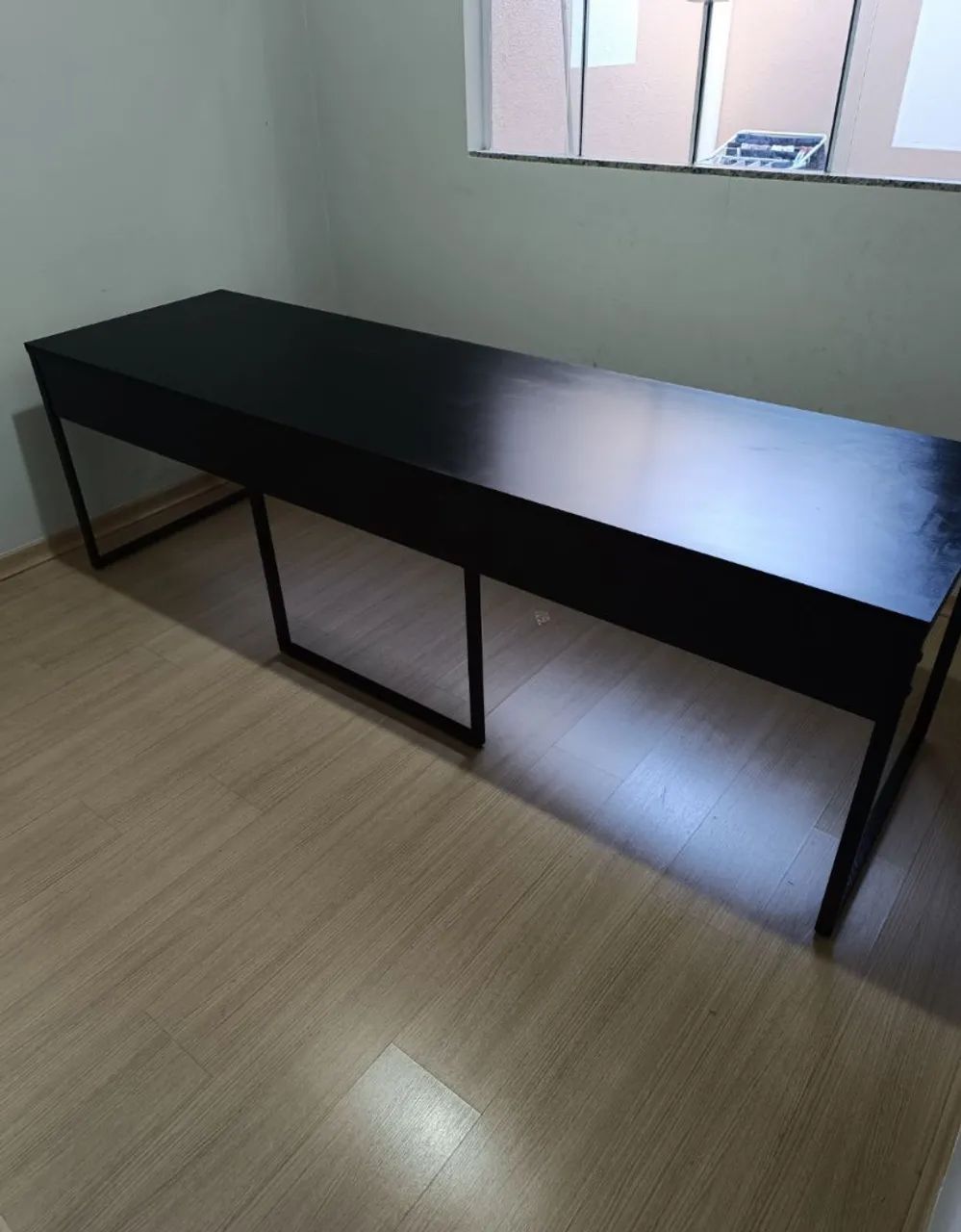 Mesa de escritório 2.20m x 60cm Nova - Entrego Montada 