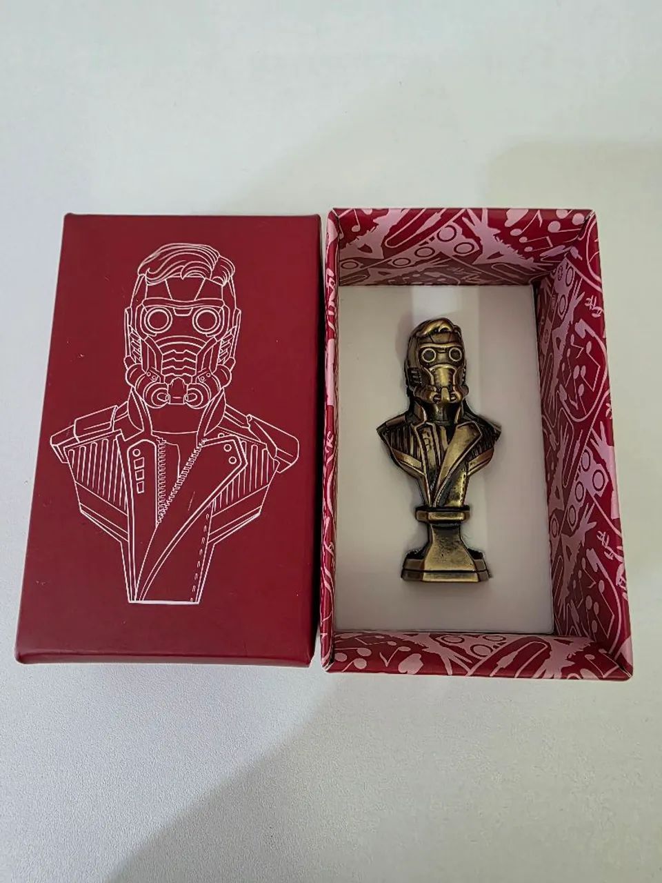 Busto Senhor das Estrelas (Star-Lord) - Omelete Box / Marvel / Metal - Foto 2