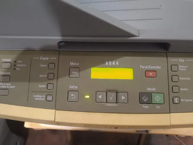 Multifuncional Laser Colorida Lexmark X544 **com Defeitos**