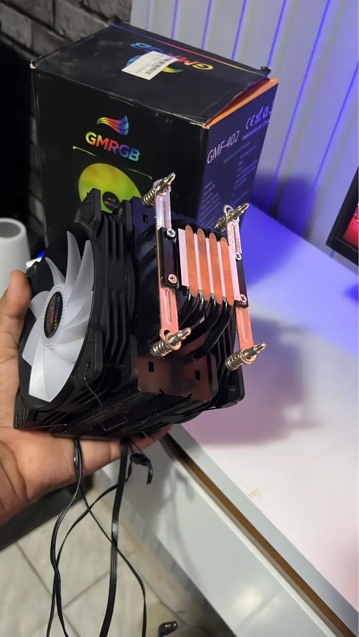 Cooler Box dual fan GMRGB - Foto 2