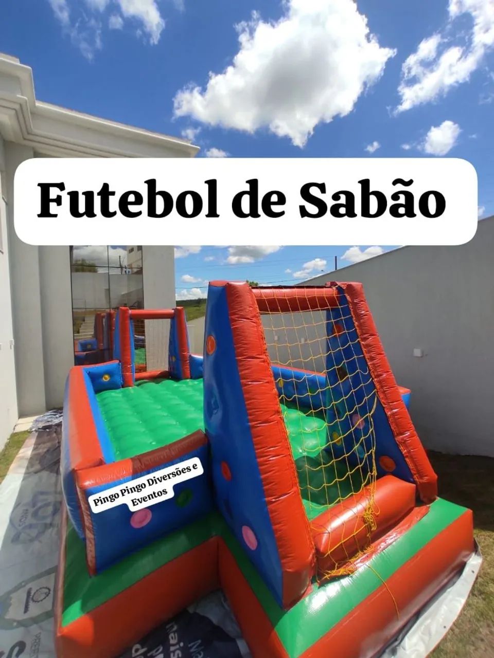 Futebol de Sabão - Diversão garantida!