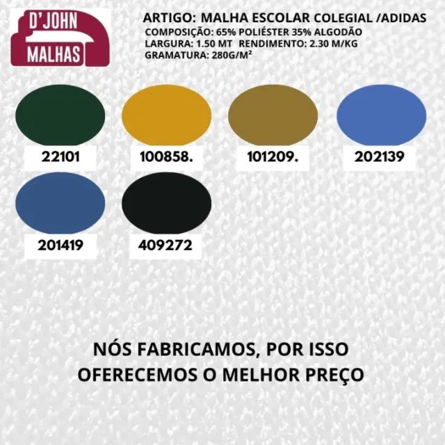 Malhas escolar adidas colegial djohn - Foto 5