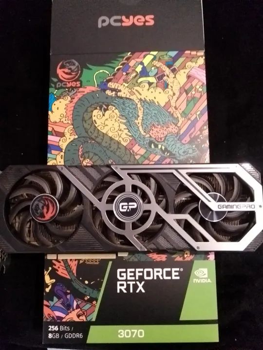 RTX 3070 8GB GDDR6 (semi novo)