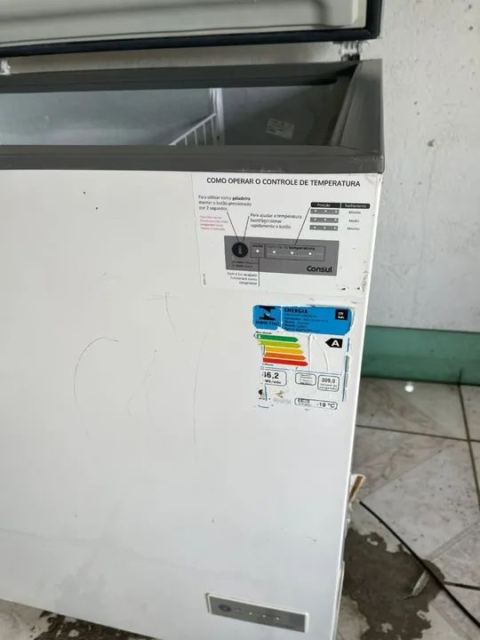 Freezer Consul 309 L modelo CHA31 - Foto 2