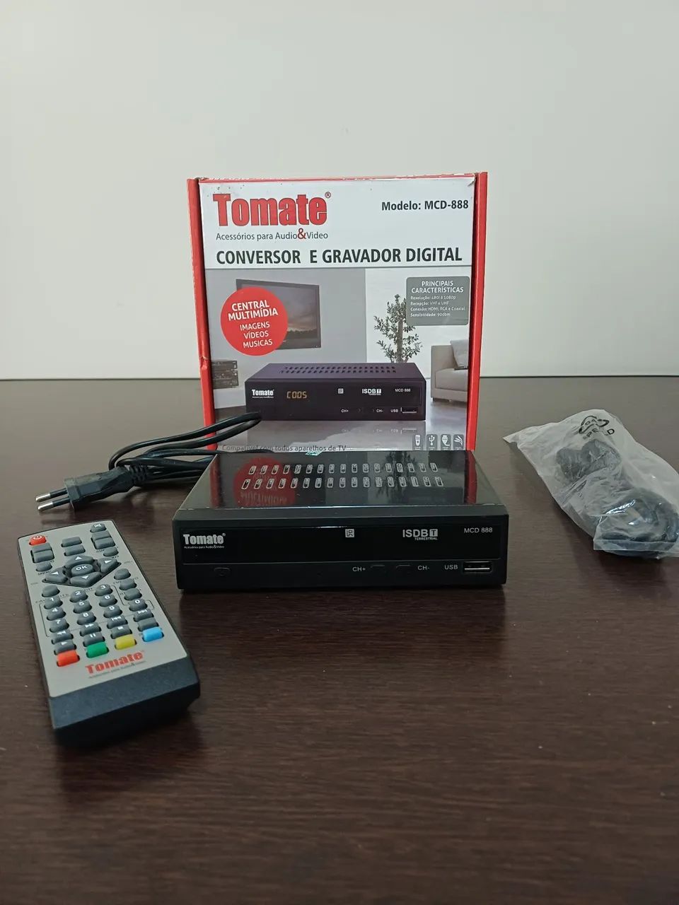 Conversor Digital Tomate MCD-888 ISDB-T