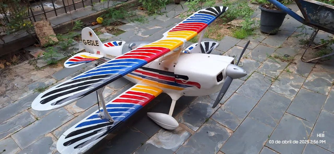 Avião de controle remoto G-Egle