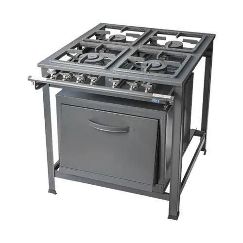 Fogão Industrial 4 Bocas com Forno