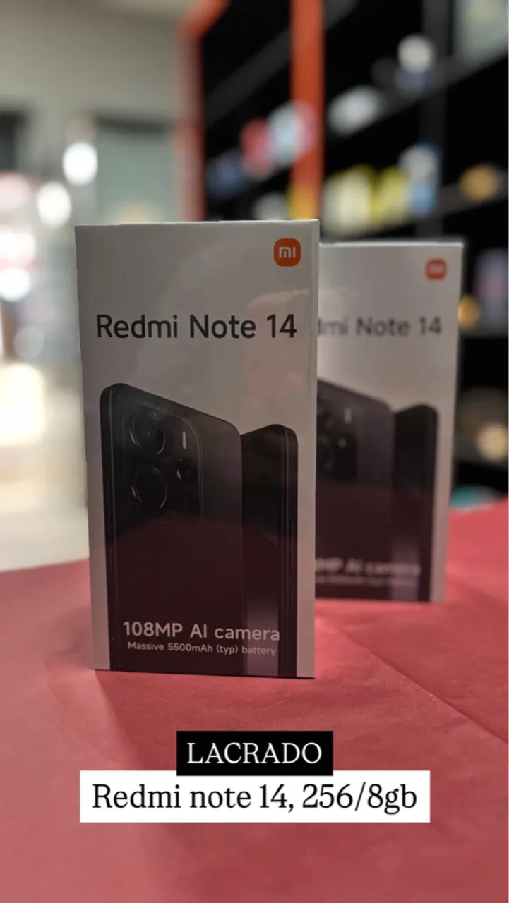 Redmi Note 14 256/8 Lacrado
