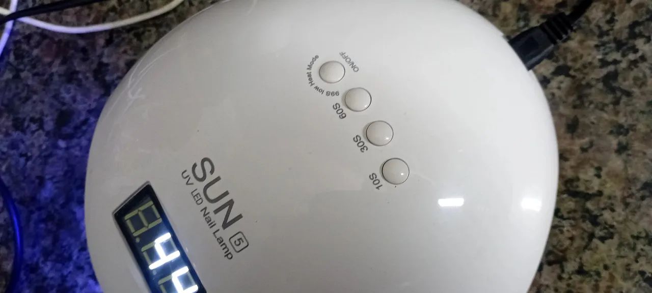 Secadora de unhas led  SUN 5  UV LED NAIL LAMP  48W  TIMER Display Digital  10/30/60 s   - Foto 4