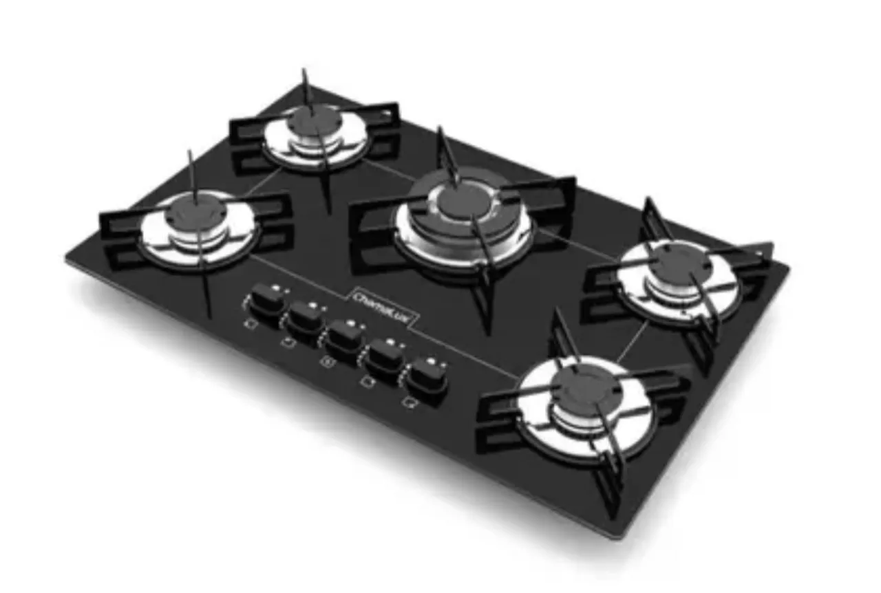 Cooktop Chamalux a Gás 5 Bocas