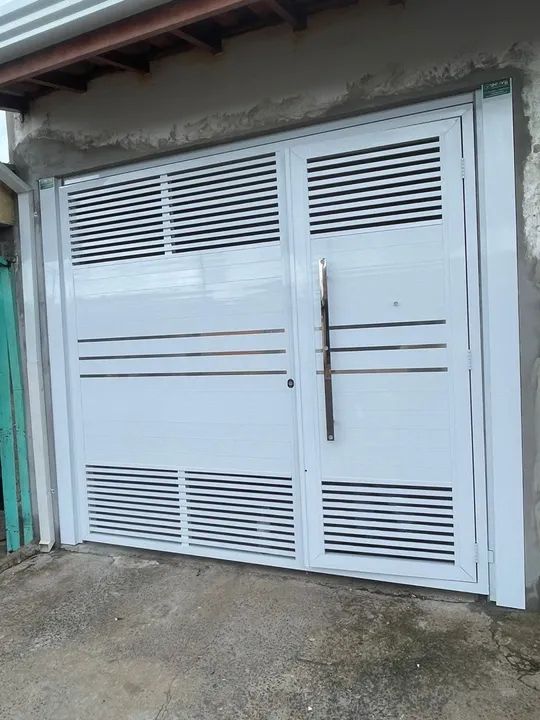 Portão em ferro e Alumínio! ? pagamento após instalação  - Foto 2