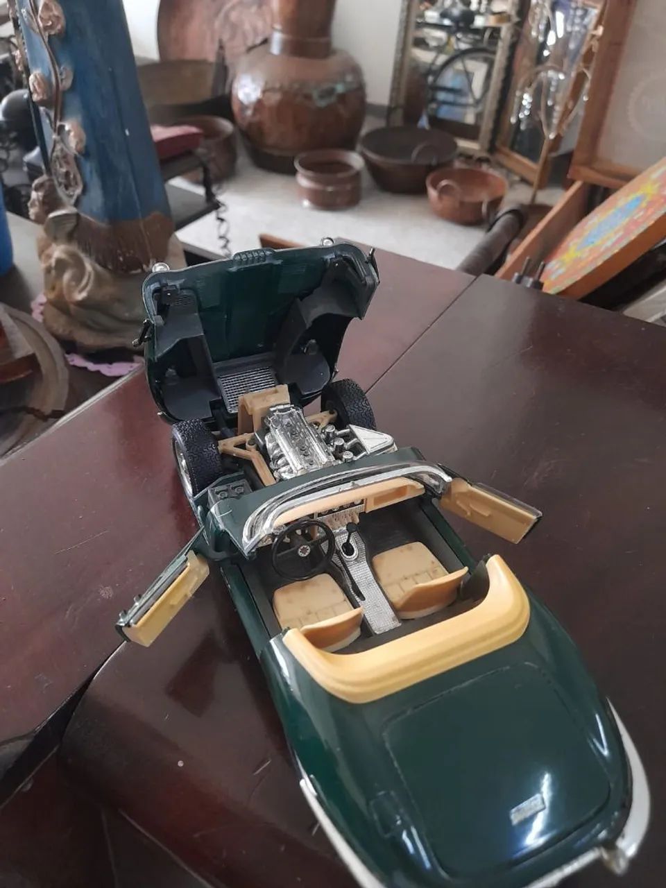 Miniatura de carro 1:18 Jaguar E 1961, Burago - Foto 2