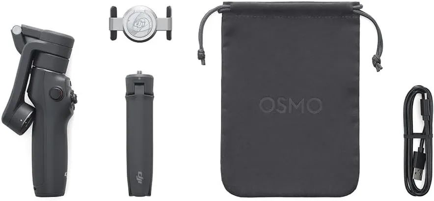 Estabilizador DJI Osmo Mobile 6 (Cinza Escuro) - Acessórios de