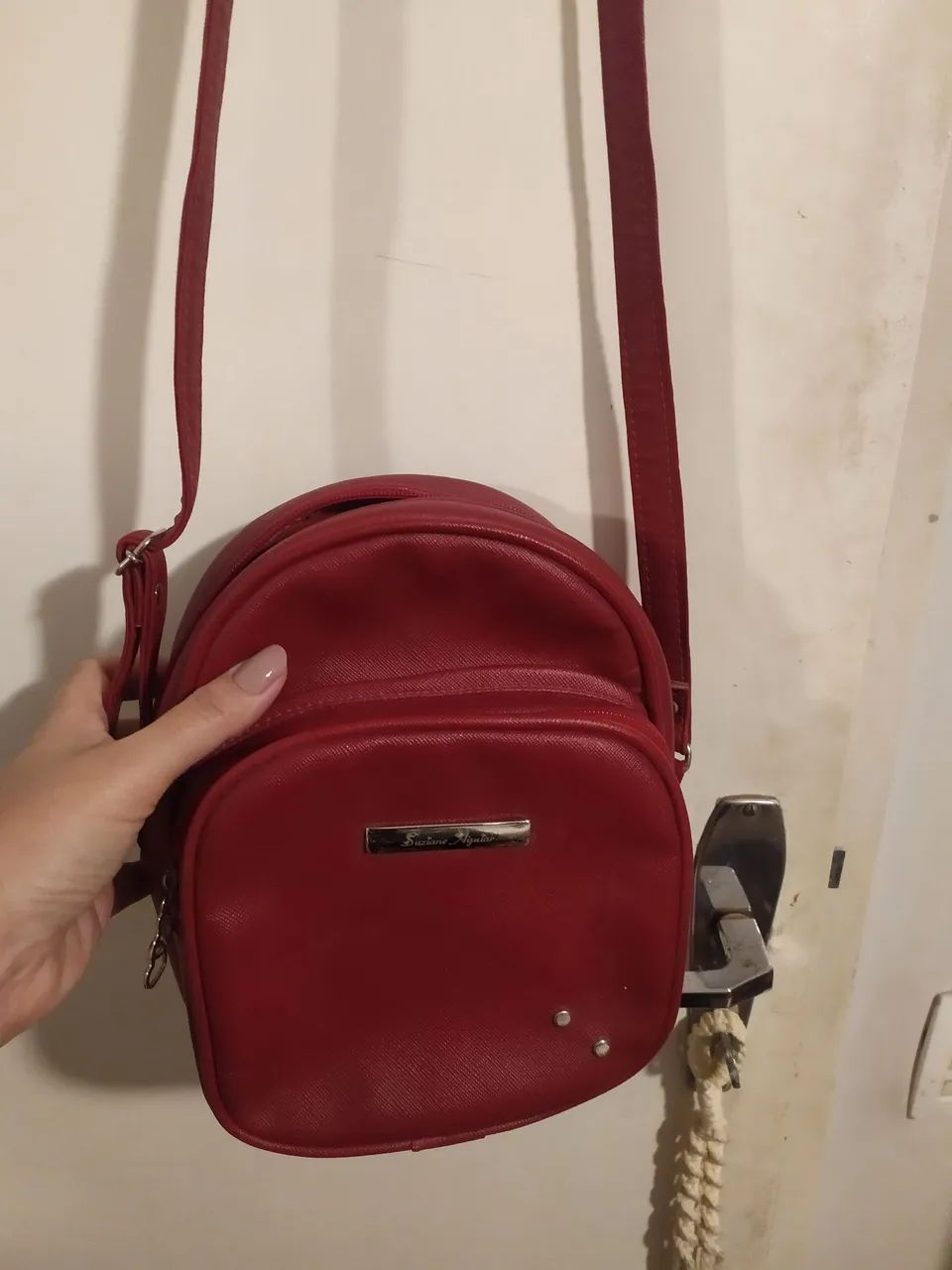 Bolsa de Ombro Vermelha - Foto 2