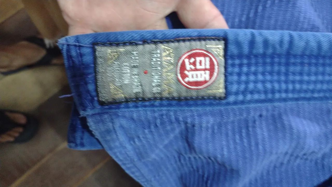 Kimono Jiu-Jitsu Bad Boy - Azul - Foto 5