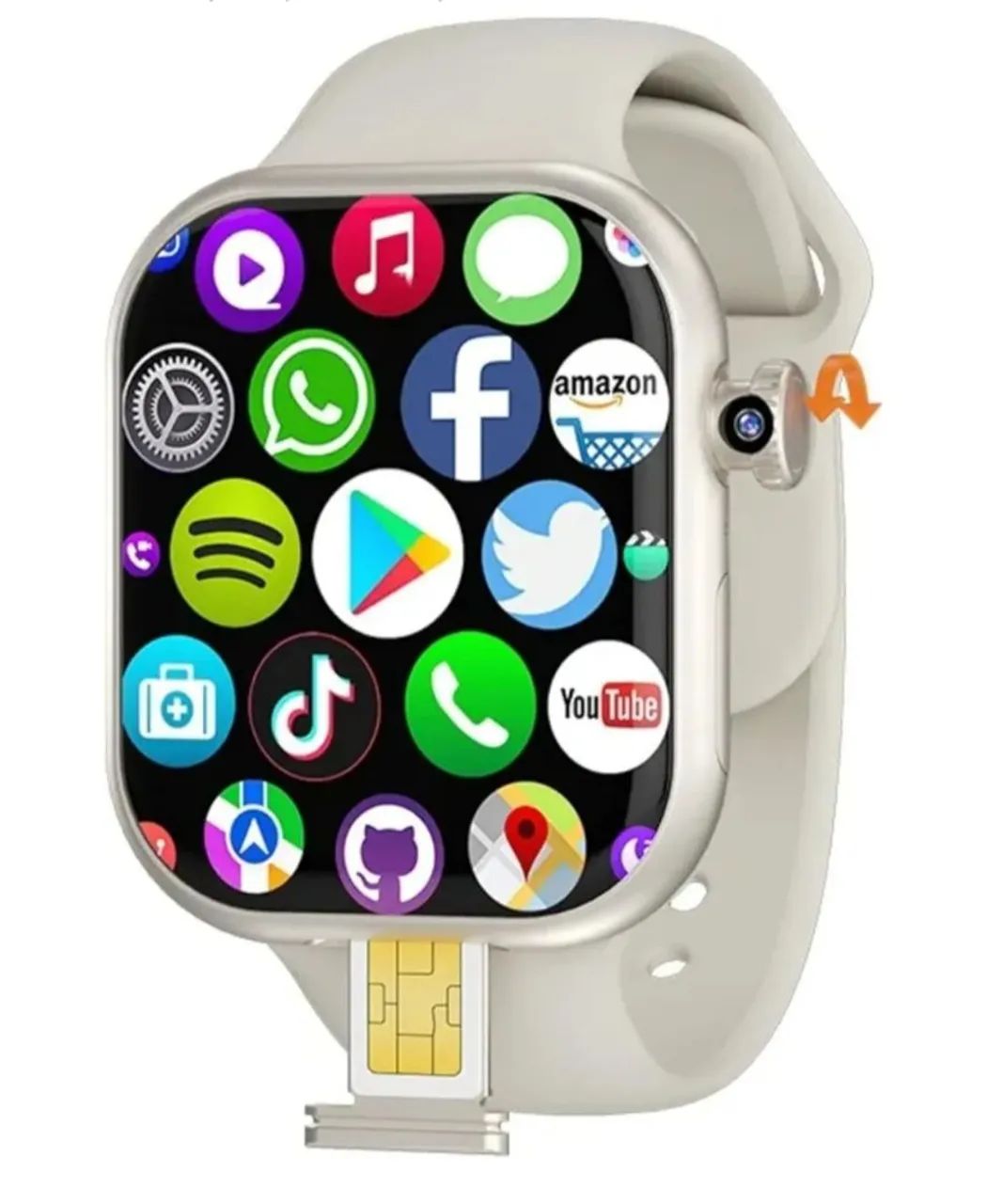 Smartwatch S10 Plus 4G LTE Android 10.0 Novo  - Foto 2