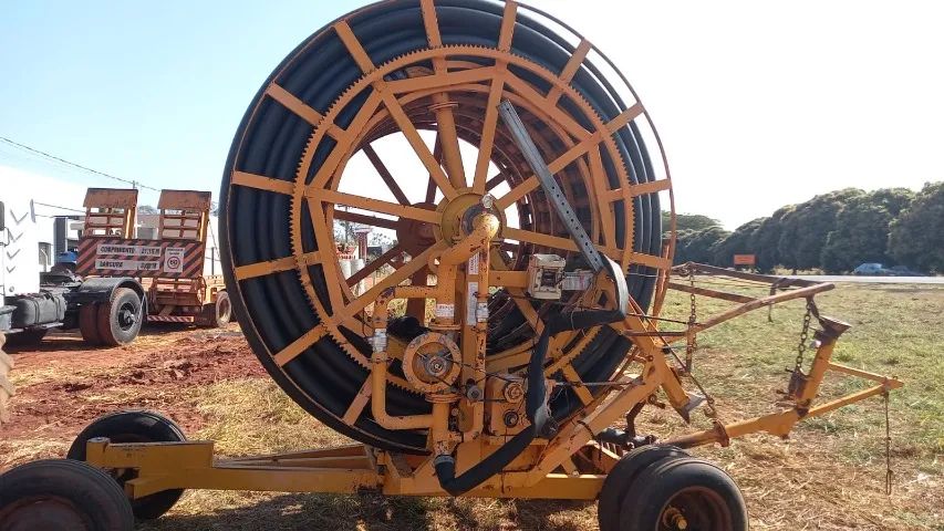 CARRETEL ENROLADOR METAL LAVRAS - Foto 5