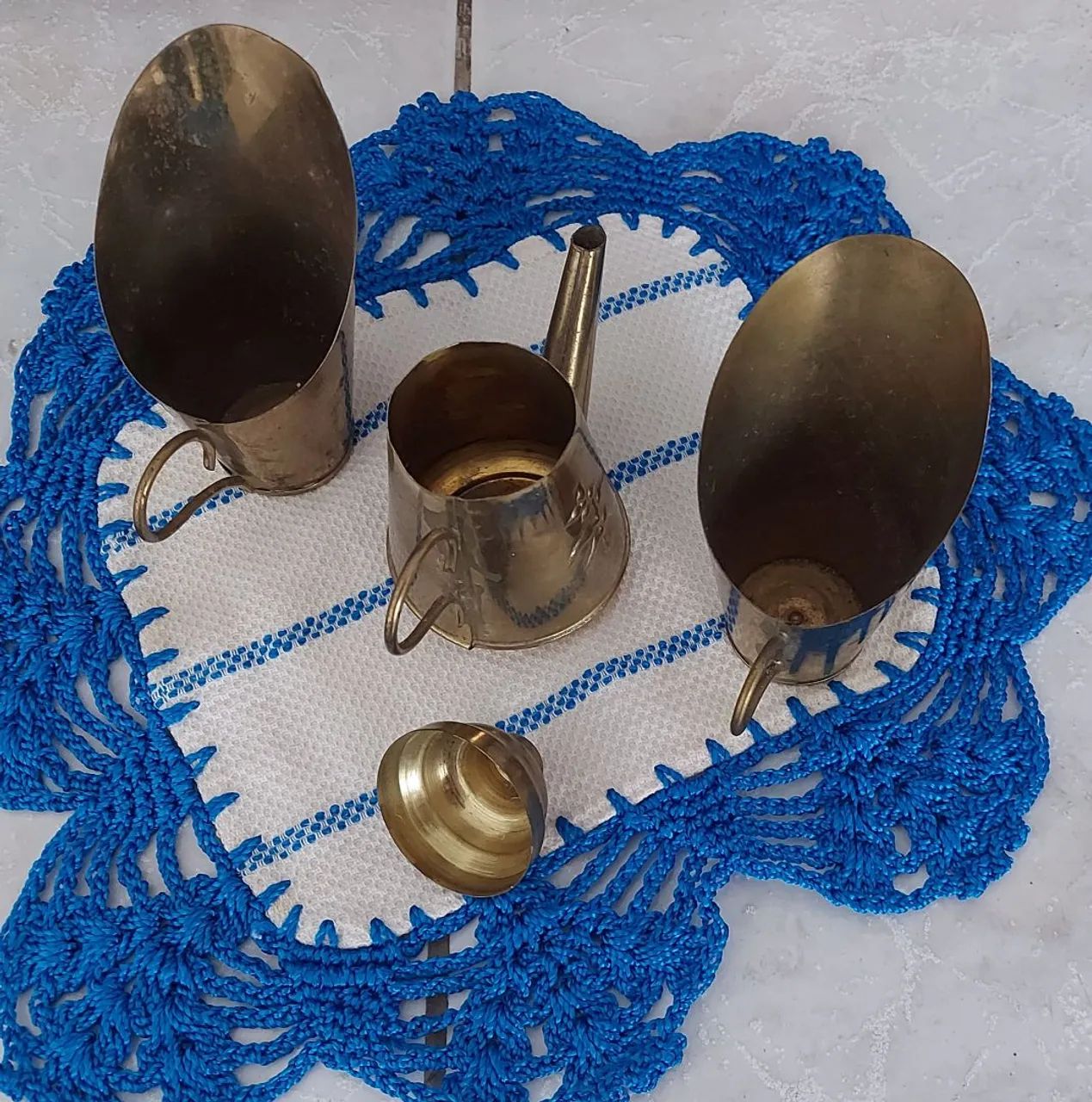 Miniatura de bule e conchas. - Foto 2