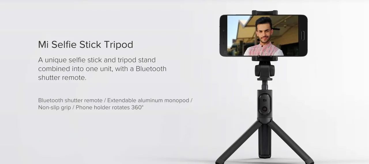 Mi Selfie Stick Tripod Novo Original  - Foto 3