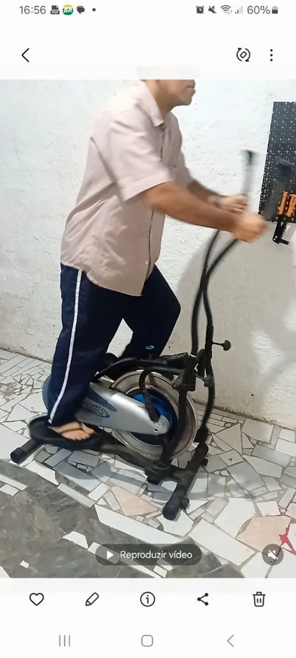 Elíptico para exercícios