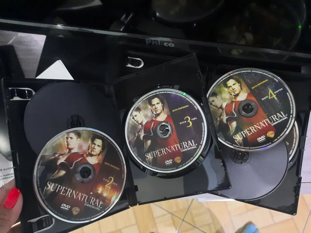 Box DVD Supernatural Temporada 6 Completa  - Foto 4