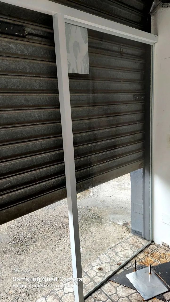 Porta de vidro Mostruário 