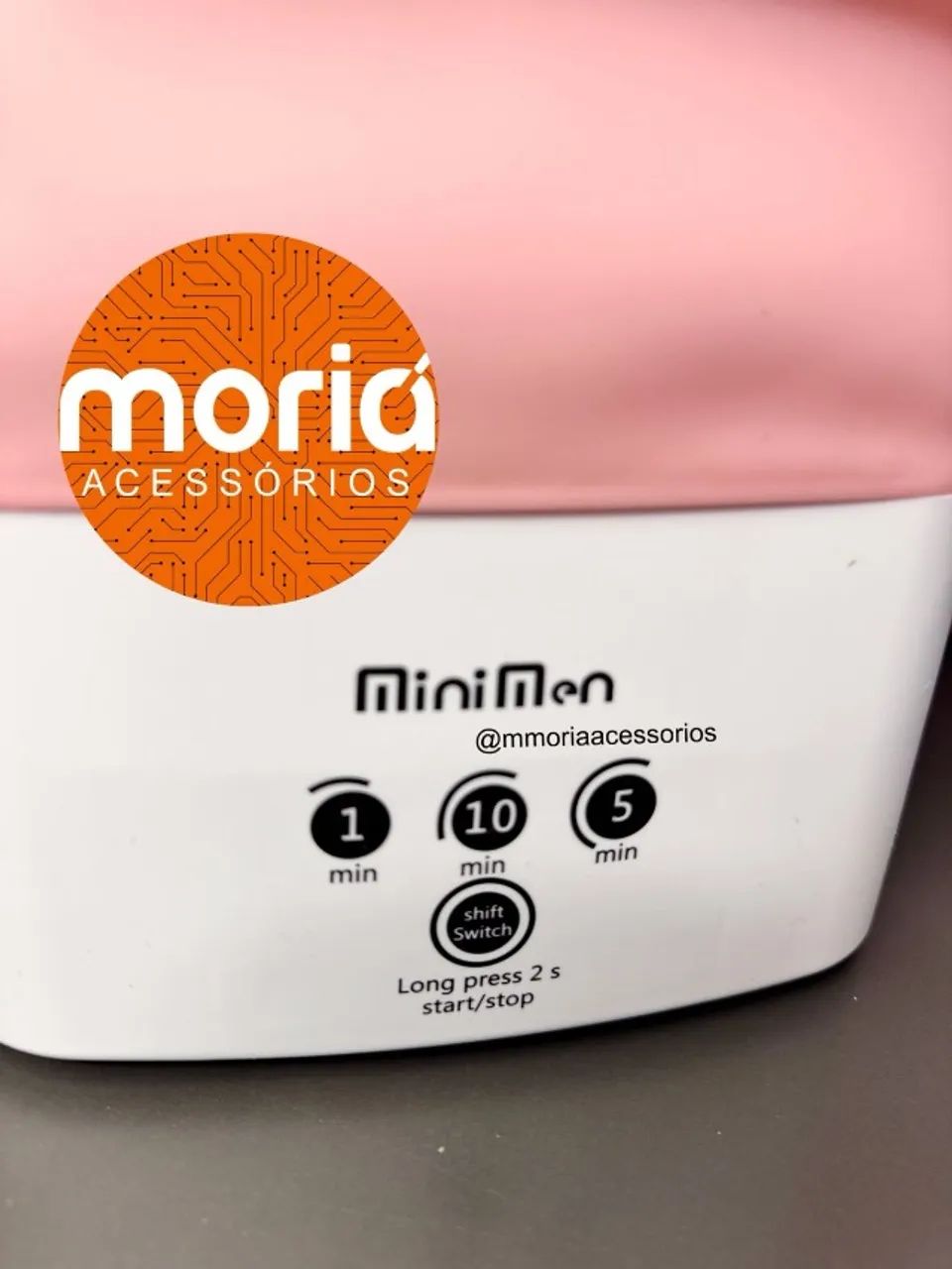 Mini Máquina de Lavar Roupas Dobrável  Portátil, 8L, com alça - Foto 3