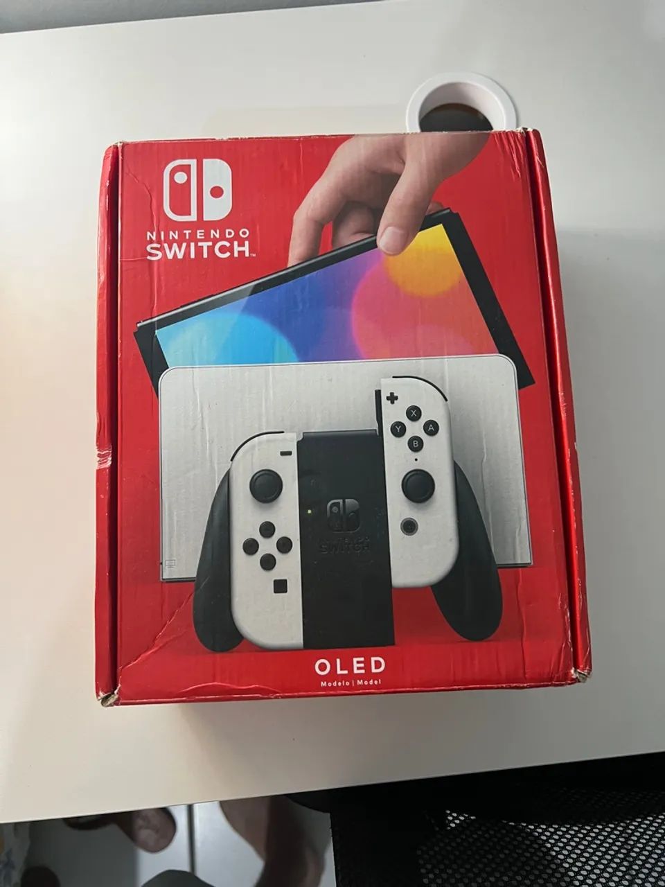 Nintendo Switch OLED - semi novo 