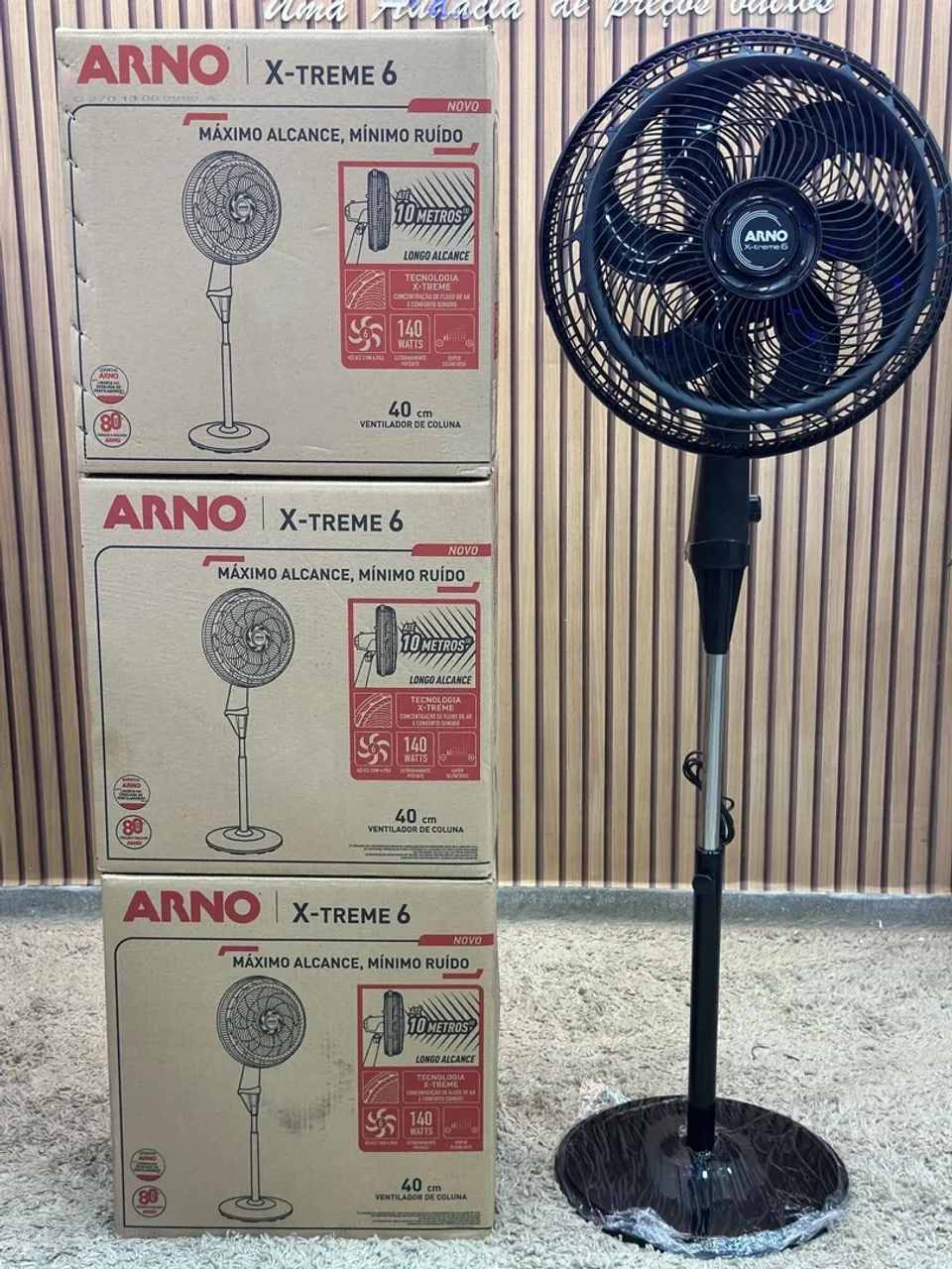 Ventilador arno 40cm de coluna na promoção ?