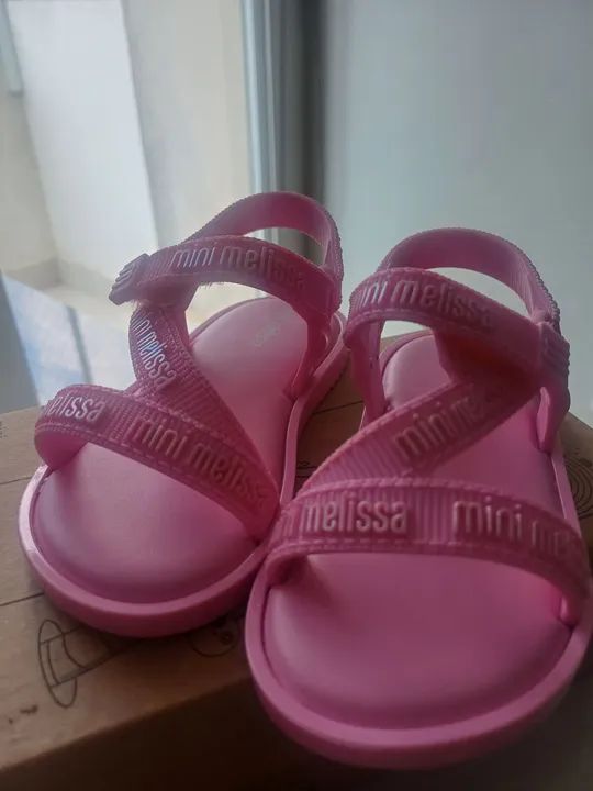 Sandálias Melissa Mini Infantil Rosa