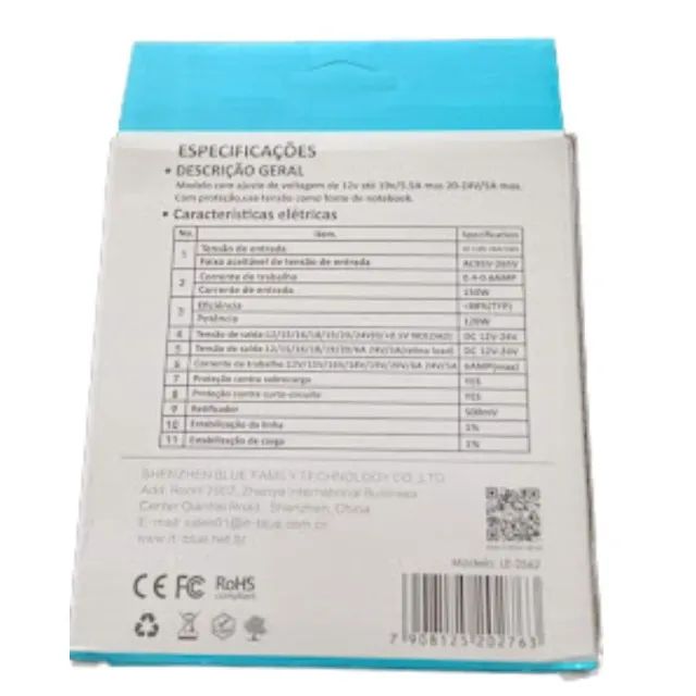 Fonte Carregador Notebook Universal LE-2562 - Foto 4