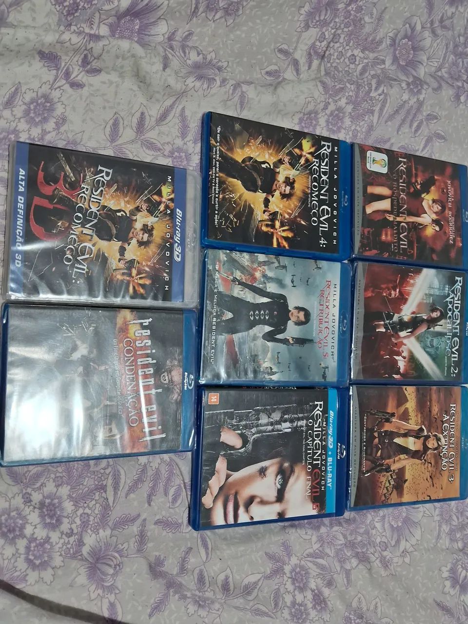 Coleção Resident Evil em Blu-ray novos - Foto 2