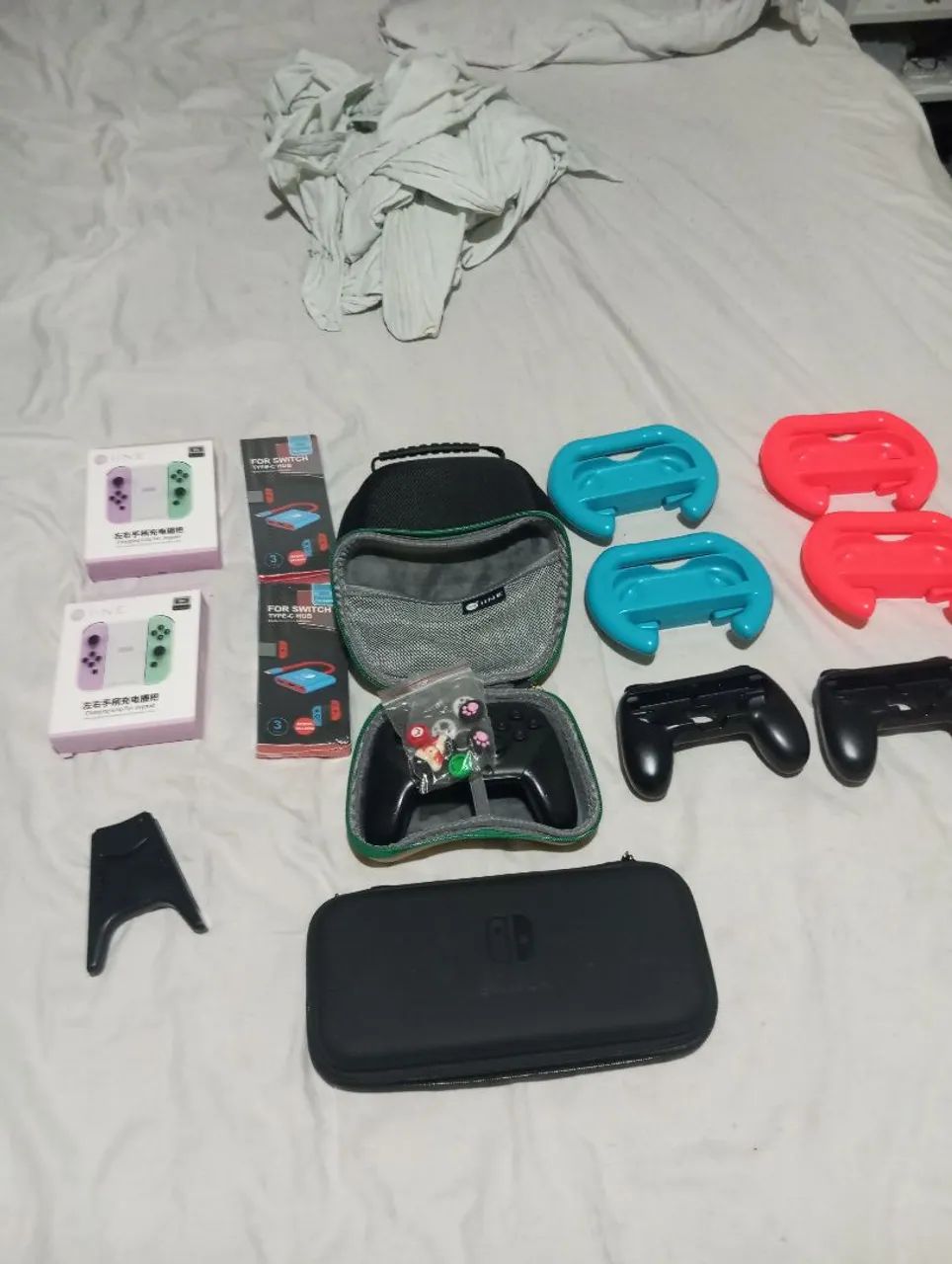 Kit Completo de Acessórios para Nintendo Switch