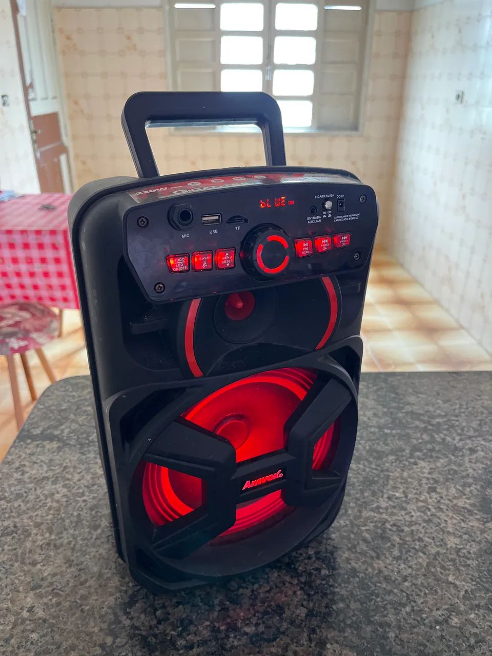 * Caixa de Som Amvox 220W com Bluetooth e Rádio FM - Foto 3