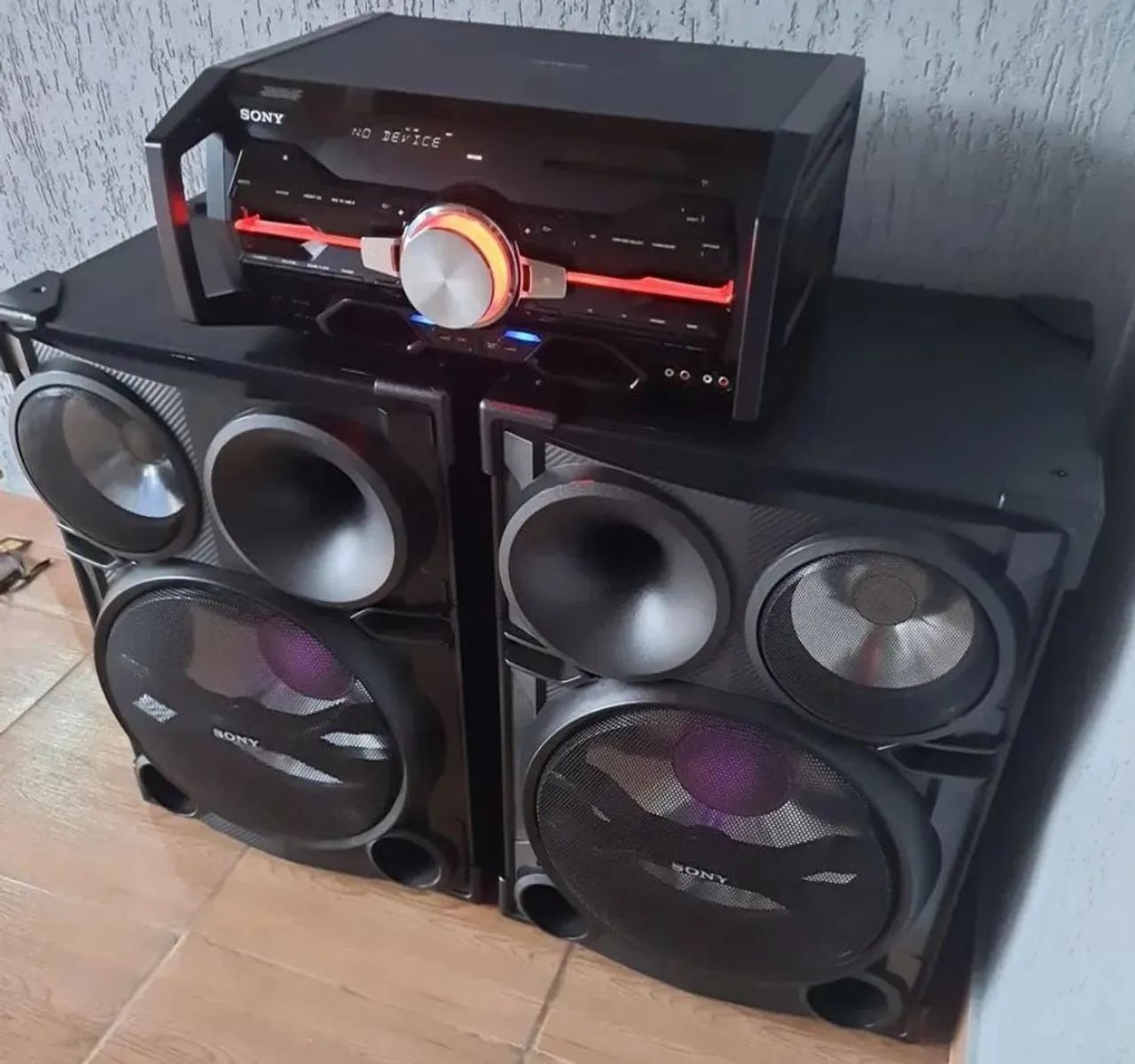 Som da Sony Shake alto falantes d 18 polegadas  - Foto 2