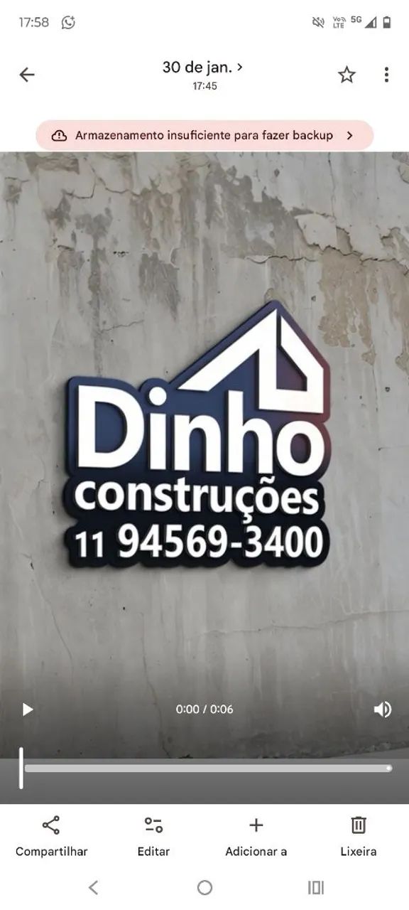 Dinho construções 