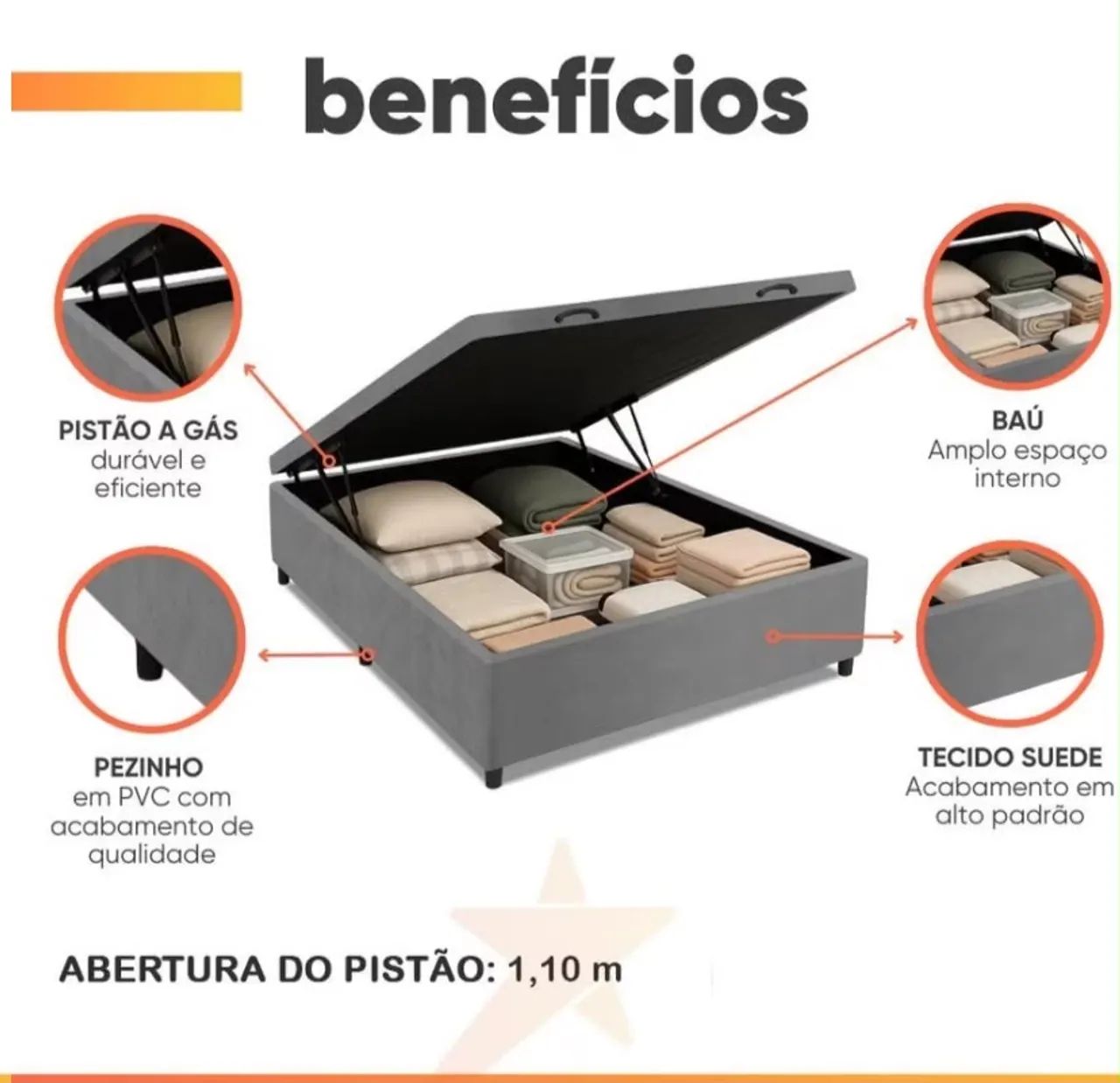 Vendo base baú 