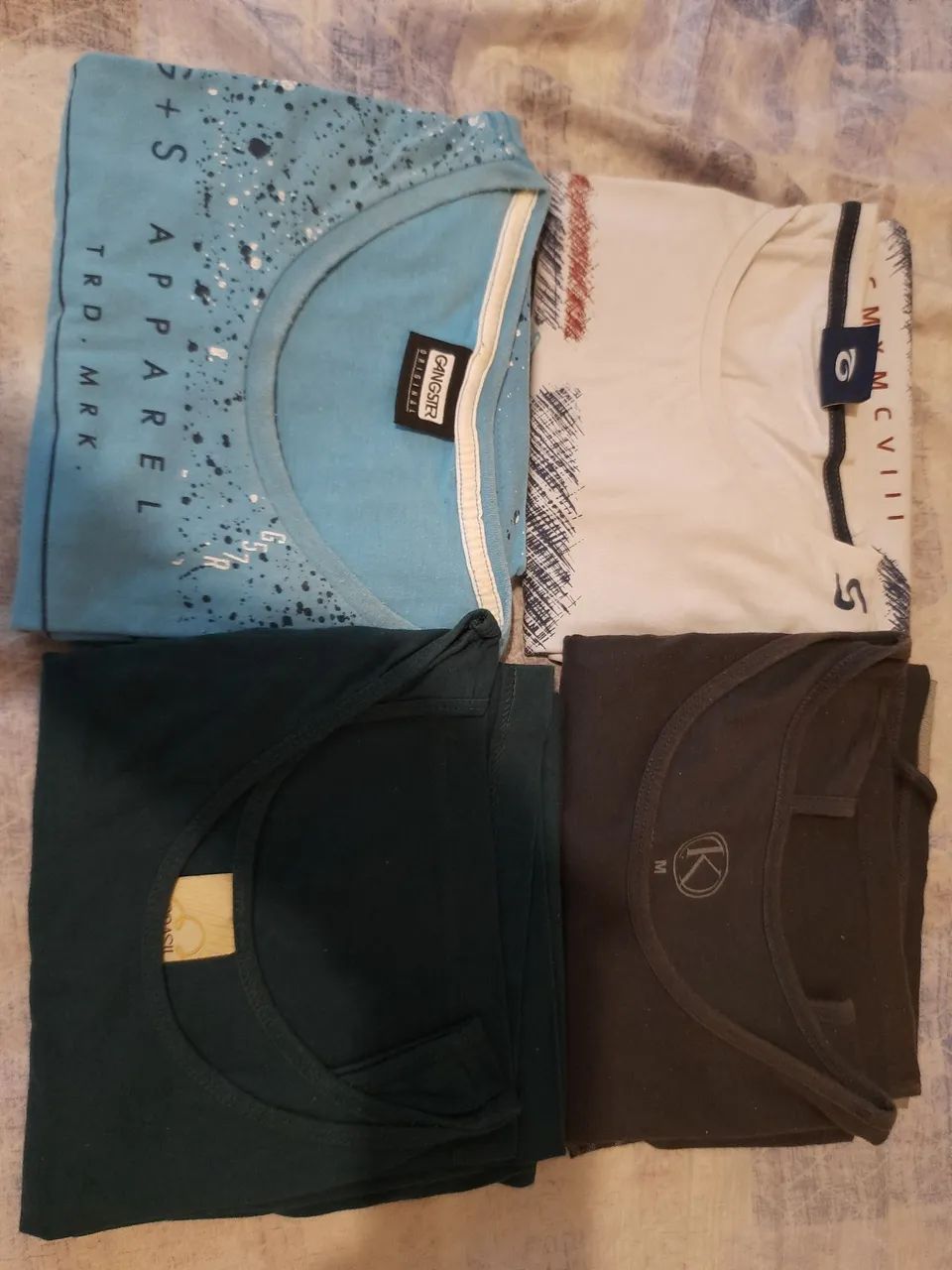 Camisetas regata tamanho especial 4und